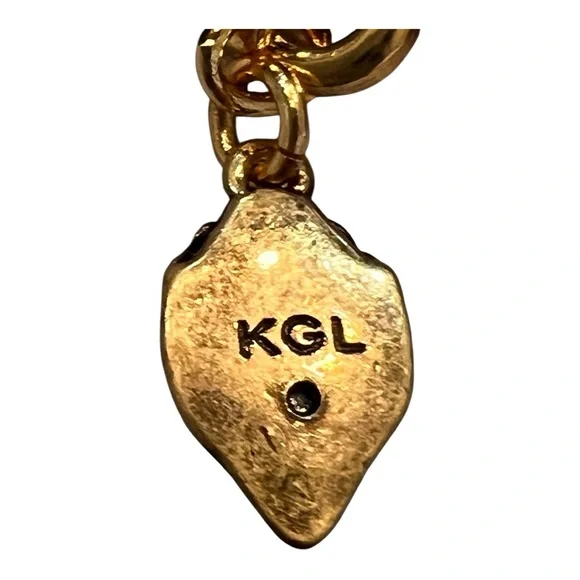 Kurt Geiger London NWT gorgeous 
Eagle Charm Faux Pearl Beaded Necklace. - Picture 3 of 8